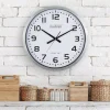 Wall Clocks La Crosse Technology 20 In. Large Analog Wall Clock