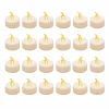 Flameless Candles LUMABASE Battery Operated Amber LED Tea Lights – Value Pack (24-Count) -Globe Sales amber lumabase flameless candles 84824 64 1000