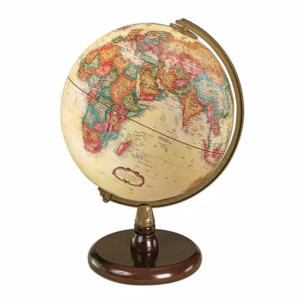 Globes Replogle Quincy 9 In. Desk Globe 3 Globes Replogle Quincy 9 In. Desk Globe