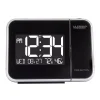 Table Clocks La Crosse Technology 5.95 In. W X 4.50 In. H Projection Alarm Clock With Indoor Temperature