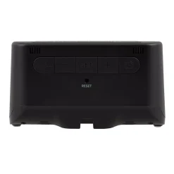 Table Clocks La Crosse Technology Wireless Charging Alarm Clock With Glowing Light Base -Globe Sales black la crosse technology table clocks 617 148 int 66 1000