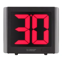 Table Clocks La Crosse Technology LED Countdown/Up Digital Timer With 12 Ft. Power Cord