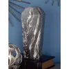 Vases LITTON LANE 14 In. Black And White Marble Paneled Decorative Vase 2 Vases LITTON LANE 14 In. Black And White Marble Paneled Decorative Vase -Globe Sales black litton lane vases 60771 64 1000