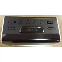 Table Clocks Equity By La Crosse 5.5 In. X 3.15 In. LED Alarm Clock With Bluetooth And USB Port – Red -Globe Sales black silver equity by la crosse table clocks 75910 4f 1000