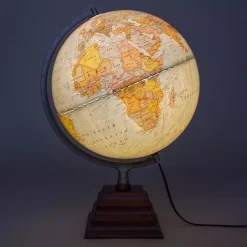 Globes Waypoint Geographic Pacific II Illuminated 12 In. Desktop Globe