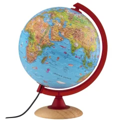 Globes Waypoint Geographic Circus Explorer 10 In. Illuminated Desktop Globe For Kids