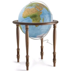 Globes Waypoint Geographic Valencia 20 In. Blue Oceans Floor Standing Globe