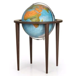 Globes Waypoint Geographic Normandy 16 In. Blue Oceans Floor Standing Globe