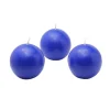 Zest Candle 2 In. Blue Ball Candles (Box Of 12)