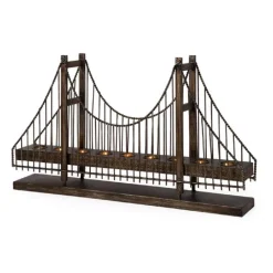 Candle Holders IMAX Suspension Bridge Candleholder