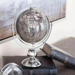 Globes LITTON LANE 11 In. Decorative Globe With Stand