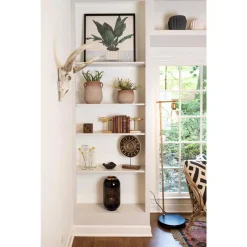 3R Studios Glass Bottle Vases With Tray (Set Of 5) -Globe Sales clear 3r studios vases da2672 1f 1000