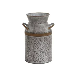 Globe Sales -Globe Sales galvanized grey litton lane decorative bottles 93992 c3 1000