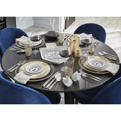 Candle Holders DANYA B Filigree Gold Metal Hurricane Candle Holder (Set Of 3) -Globe Sales gold danya b candle holders kf1608gld 44 1000