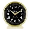 Table Clocks Equity By La Crosse 4 In. Round Analog Wind-Up Bell Metal Alarm Clock 1 Table Clocks Equity By La Crosse 4 In. Round Analog Wind-Up Bell Metal Alarm Clock -Globe Sales gold equity by la crosse table clocks 12020 64 1000