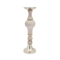 IMAX Trisha Yearwood Nightingale Candle Holders (Set Of 3) -Globe Sales gray imax candle holders 75100 3 44 1000