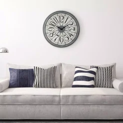 Wall Clocks La Crosse Technology 20-Inch Alice Quartz Analog Wall Clock -Globe Sales gray la crosse technology wall clocks 404 3950 1f 1000