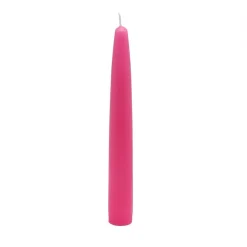 Zest Candle 6 In. Hot Pink Taper Candles (12-Set) -Globe Sales hot pink zest candle candles cez 087 c3 1000