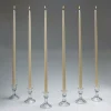Light In The Dark 24 In. Tall Ivory Taper Candles (Set Of 12) With New Ez Safe Storage Box -Globe Sales ivory light in the dark candles litd i t 24 64 1000