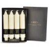 ROOT CANDLES 7 In. Timberline Collenette Ivory Dinner Candle (Box Of 4)