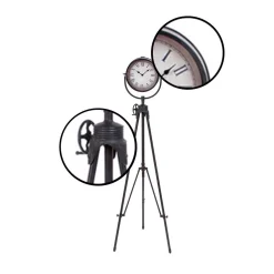 Table Clocks LITTON LANE 57 In. Tripod Floor Clock -Globe Sales litton lane table clocks 51643 4f 1000