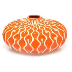 Benjara Pricelessly Colorful Decorative Agatha Ceramic Vases (Set Of 3) -Globe Sales multi benjara vases imx 25016 3 1f 1000