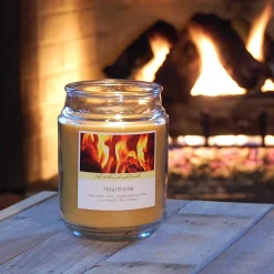 LUMABASE Scented Candles Holiday Collection In 18 Oz. Glass Jars (3 Count) -Globe Sales multi color lumabase candles 27603 c3 1000