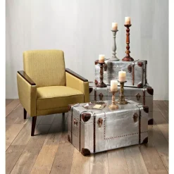 IMAX Rozzi Candle Holders (Set Of 5) -Globe Sales multi colored imax candle holders 73343 5 31 1000