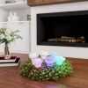 Flameless Candles Lavish Home 6-Piece Rose-shaped Flameless LED Light Set -Globe Sales multi colored lavish home flameless candles hw0200113 64 1000