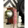 Globes LITTON LANE Traditional Decorative Globe With Grooved Stand -Globe Sales multi litton lane globes 27939 64 1000