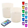Flameless Candles LUMABASE Multi-Function Battery Operated LED Candles (2-Count) -Globe Sales multi lumabase flameless candles 96802 64 1000