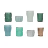 3R Studios Multi Color Votive Candle Holders (Set Of 8) -Globe Sales multicolor 3r studios candle holders da2678 64 1000