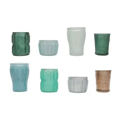 3R Studios Multi Color Votive Candle Holders (Set Of 8)