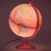 Globes Waypoint Geographic Safari Explorer Pink Animals 10 In. Illuminated Globe -Globe Sales pink waypoint geographic globes wphd wp12102 64 1000