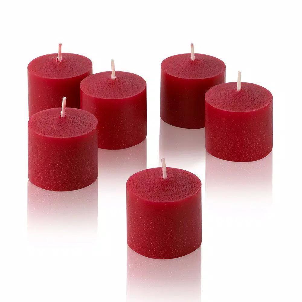 Candles Light In The Dark 10 Hour Red Apple Cinnamon Scented Votive Candle (Set Of 36) 4 Candles Light In The Dark 10 Hour Red Apple Cinnamon Scented Votive Candle (Set Of 36) - Image 2