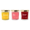 LUMABASE Scented Candles- Wine Collection (set Of 3) -Globe Sales red yellow pink lumabase candles 27906 64 1000