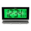 Table Clocks Equity By La Crosse Large 2 In. LCD Alarm Table Clock With Night Vision Technology