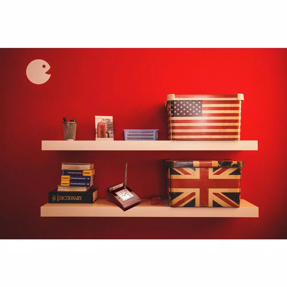 Table Clocks Heim Concept Silver Wood Clock With Cardholder And Pen 6 Table Clocks Heim Concept Silver Wood Clock With Cardholder And Pen - Image 4