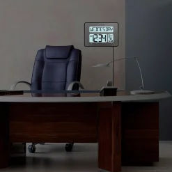 Wall Clocks La Crosse Technology Atomic Full Calendar Digital Clock With Extra Large Digits – Perfect Gift For The Elderly 19 Wall Clocks La Crosse Technology Atomic Full Calendar Digital Clock With Extra Large Digits – Perfect Gift For The Elderly -Globe Sales silver la crosse technology wall clocks c86279 31 1000