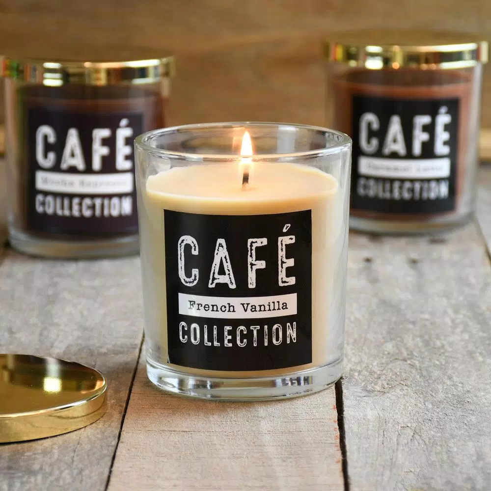 LUMABASE Coffee Cafe Collection Scented Candles In 10 Oz. Glass Jars (Set Of 3) 7 LUMABASE Coffee Cafe Collection Scented Candles In 10 Oz. Glass Jars (Set Of 3) - Image 5