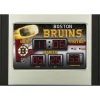 Table Clocks Team Sports America Boston Bruins 6.5 In. X 9 In. Scoreboard Alarm Clock With Temperature