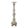 Candle Holders A & B Home 27.5 In. Magnesia Weathered White Candle Holder 2 Candle Holders A & B Home 27.5 In. Magnesia Weathered White Candle Holder -Globe Sales weathered white a b home candle holders 76941 64 1000