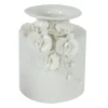 Vases A & B Home 8 In. X 9 In. White Decorative Vase 1 Vases A & B Home 8 In. X 9 In. White Decorative Vase -Globe Sales white a b home vases av69782 64 1000