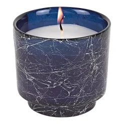 Candles Badash Crystal 3.75 In. X 3.75 In. Handcrafted Glass Jar With Vanilla Scented Candle