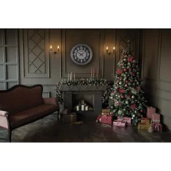 Wall Clocks Bulova 16.5 In. H X 16.5 In. W Round Indoor-Outdoor Wall Clock With Bluetooth Technology -Globe Sales white bulova wall clocks c4878 1f 1000