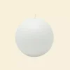 Zest Candle 4 In. White Citronella Ball Candles (Box Of 2)