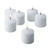 Light In The Dark 10 Hour White Jasmine Scented Votive Candles (Set Of 12)