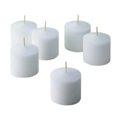 Light In The Dark White Unscented Votive Candles (Set Of 288) -Globe Sales white light in the dark candles litd v10288 c3 1000
