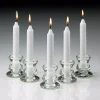 Light In The Dark 6 In. Tall 3/4 In. Thick Unscented White Taper Candles (Set Of 80) -Globe Sales white light in the dark candles litd wt5h 80 64 1000