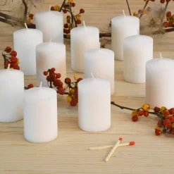 Candles LUMABASE 15-Hour Votive Candle (36-Count) -Globe Sales white lumabase candles 30436 4f 1000